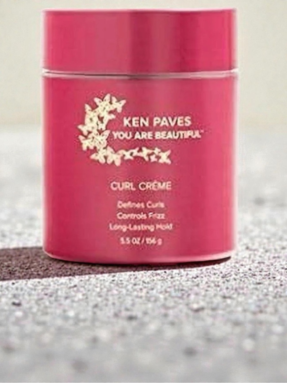 Ken Paves You Are Beautiful Curl Cream Defines Curls Controls Frizz 5.5 oz